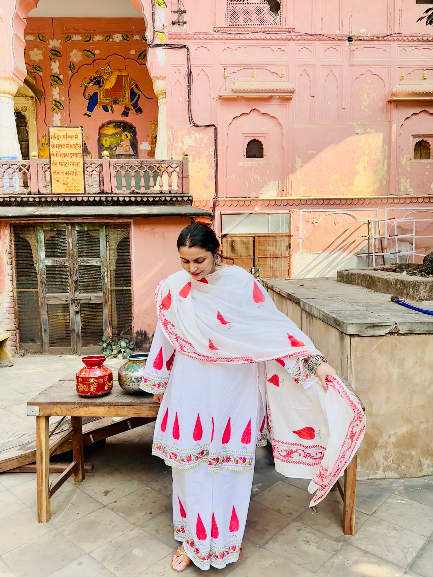 Inaaya Blockprinted Kurta Set