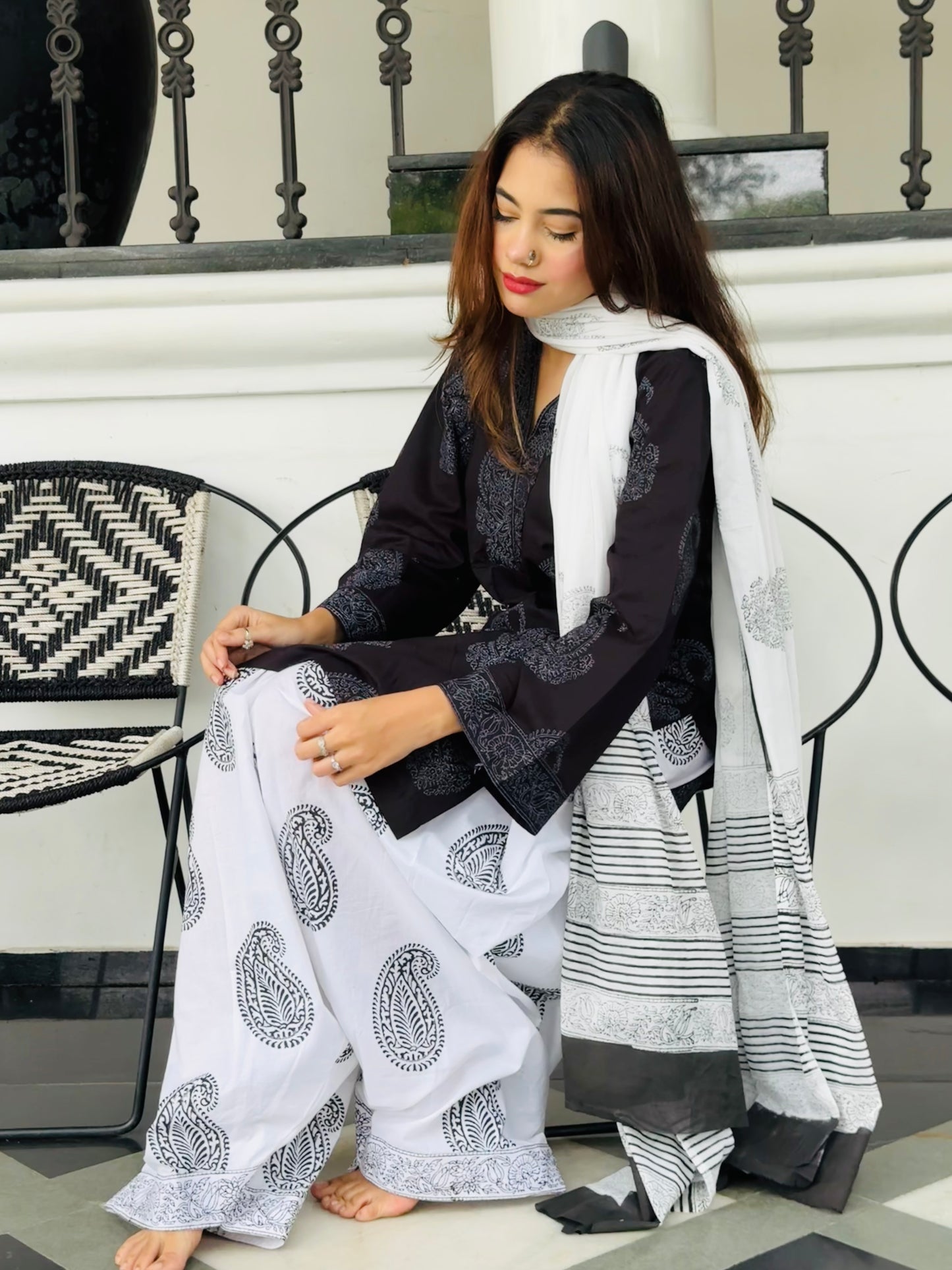Noor-E-Nazar Farsi Salwar Set
