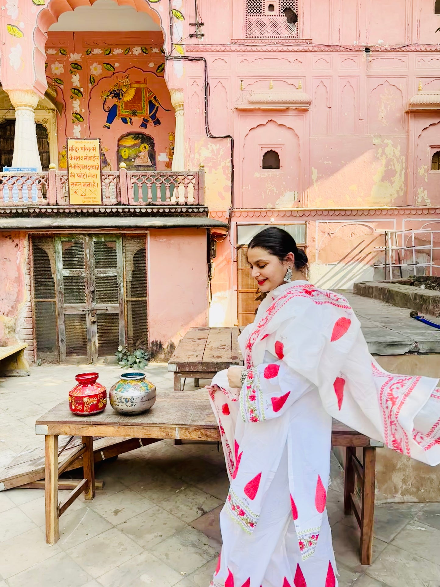 Inaaya Blockprinted Kurta Set
