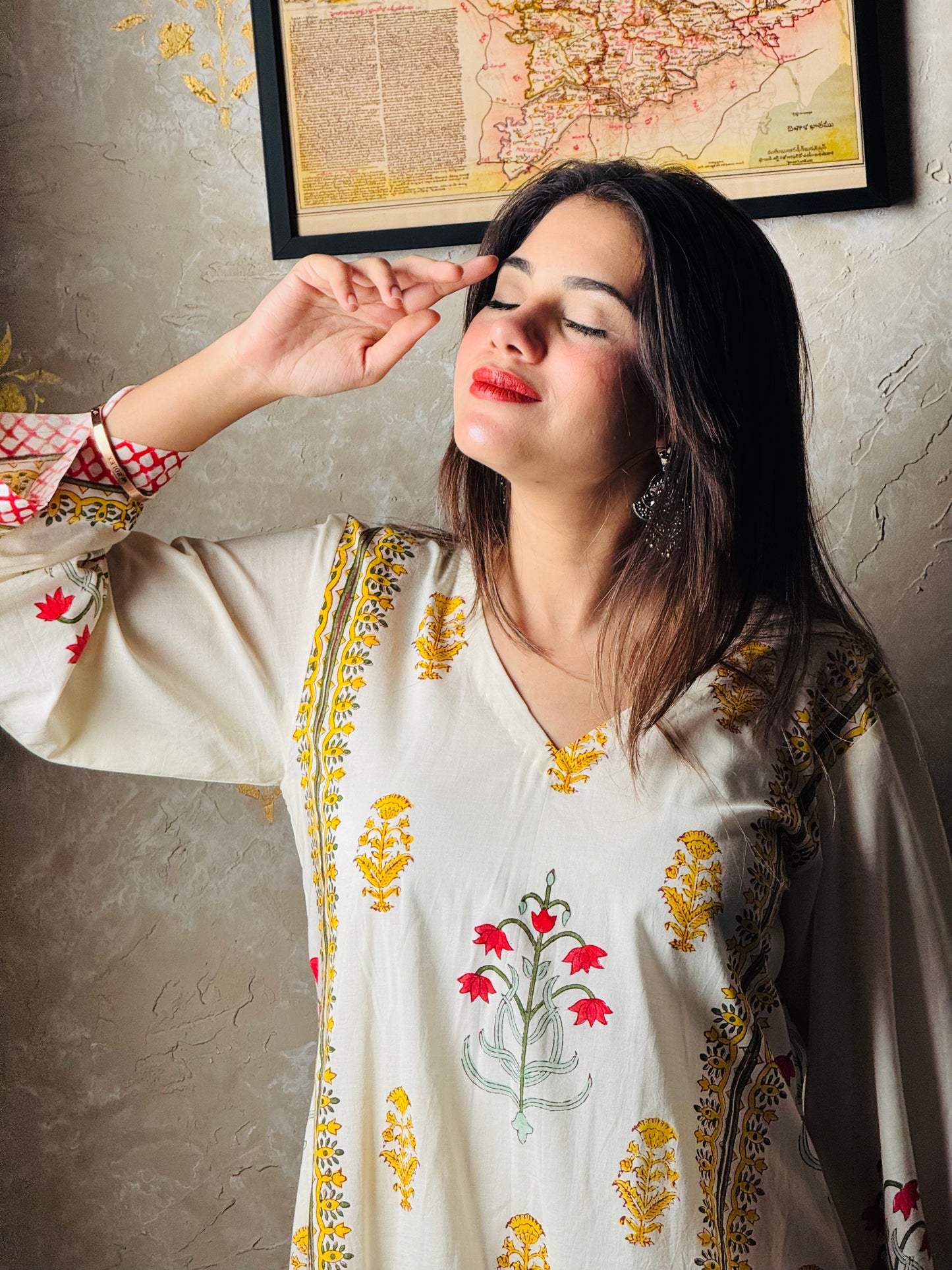 Gul-E-Rana suit set-
