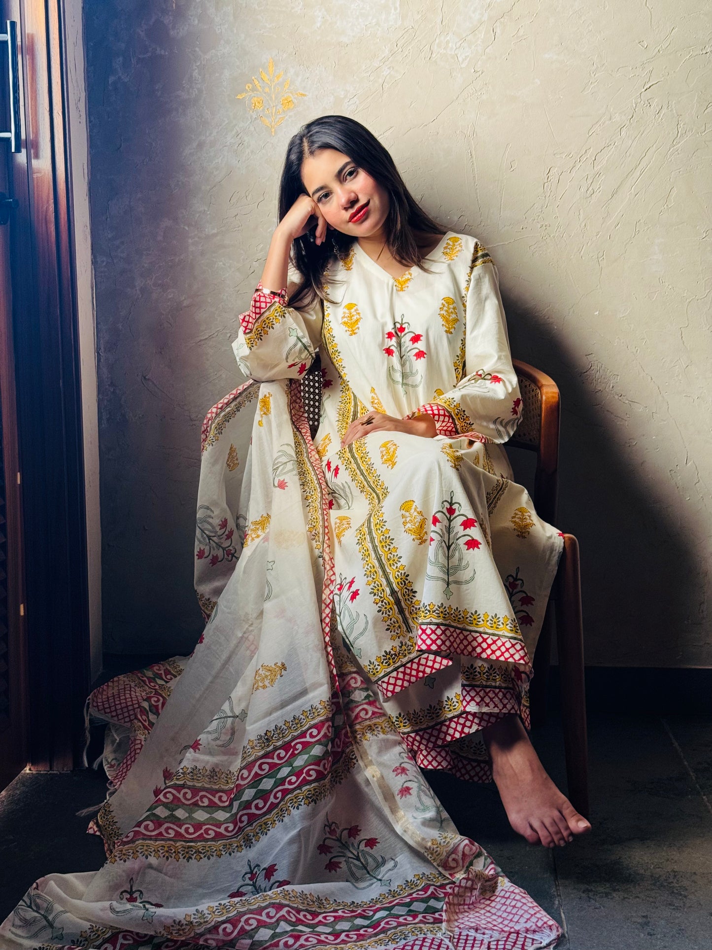 Gul-E-Rana suit set-