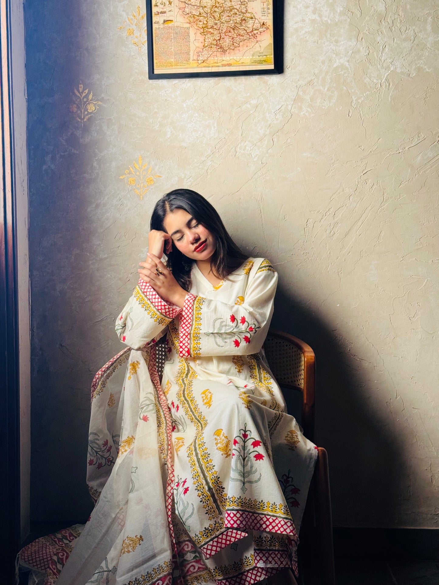 Gul-E-Rana suit set-