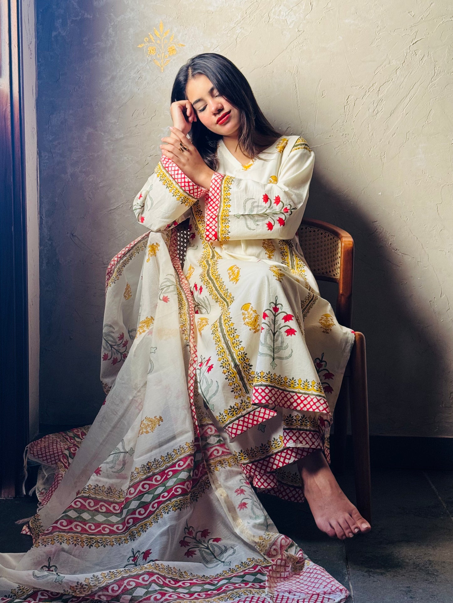 Gul-E-Rana suit set-