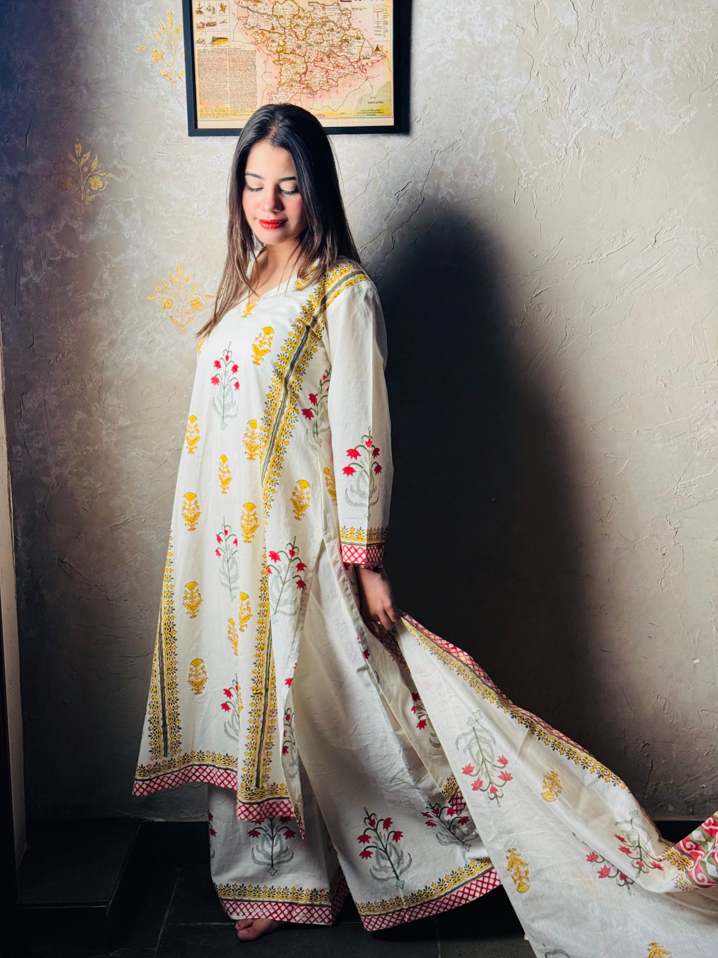 Gul-E-Rana suit set-