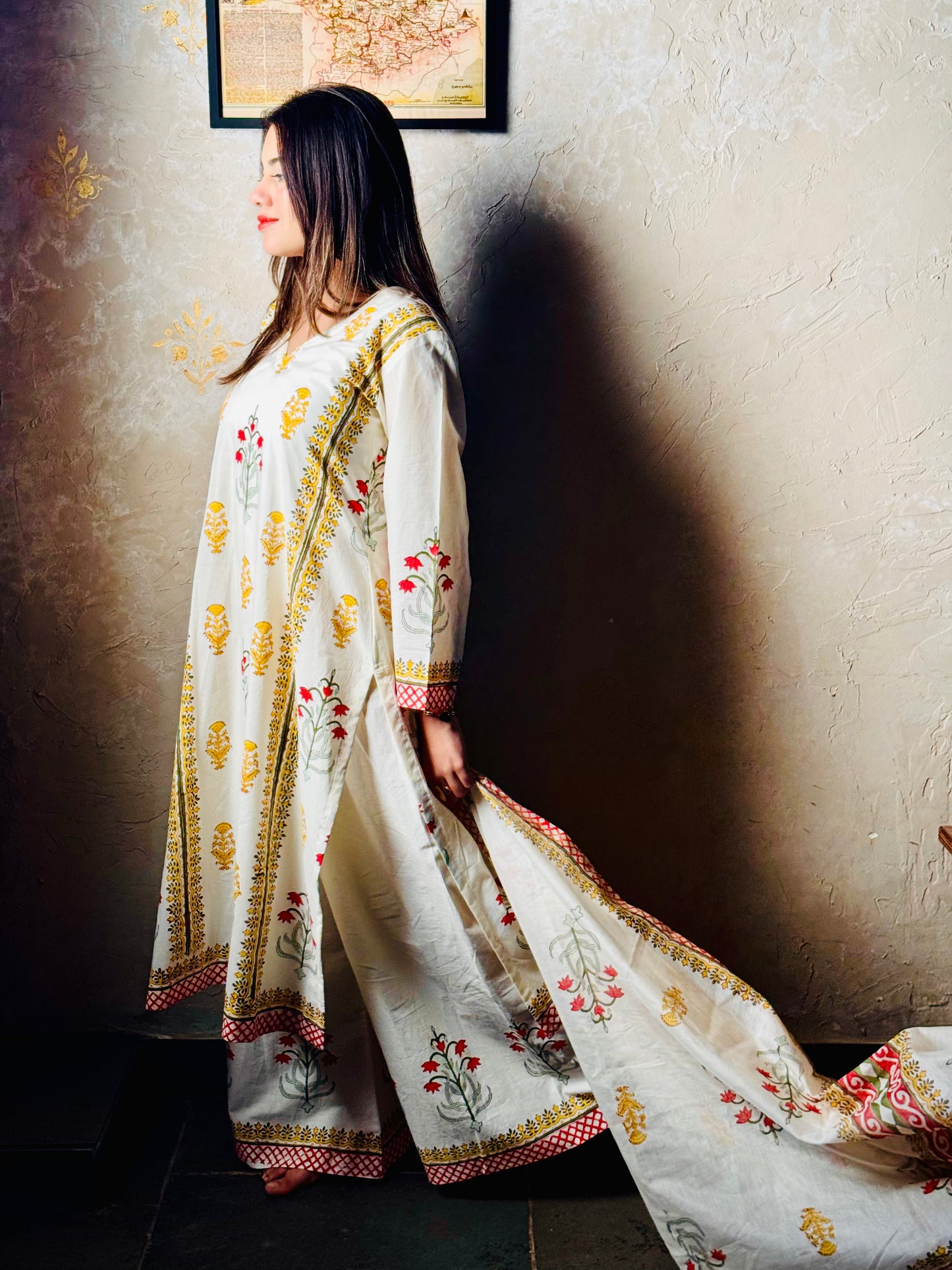 Gul-E-Rana suit set-