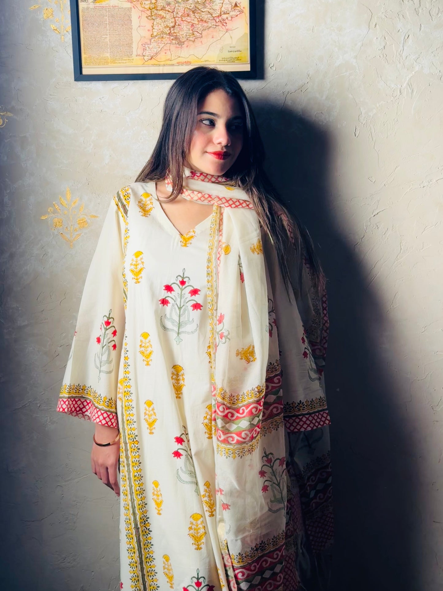 Gul-E-Rana suit set-