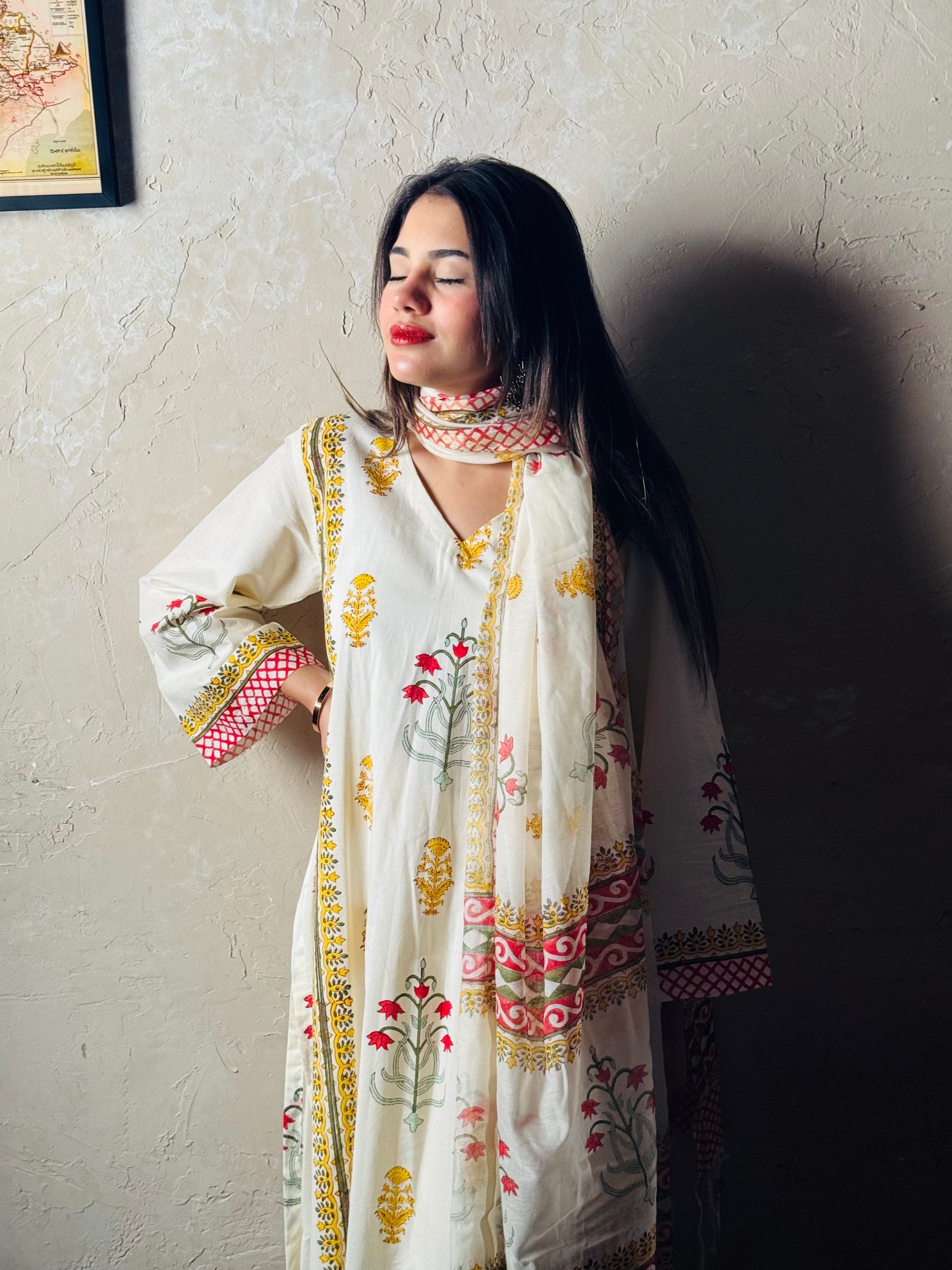 Gul-E-Rana suit set-