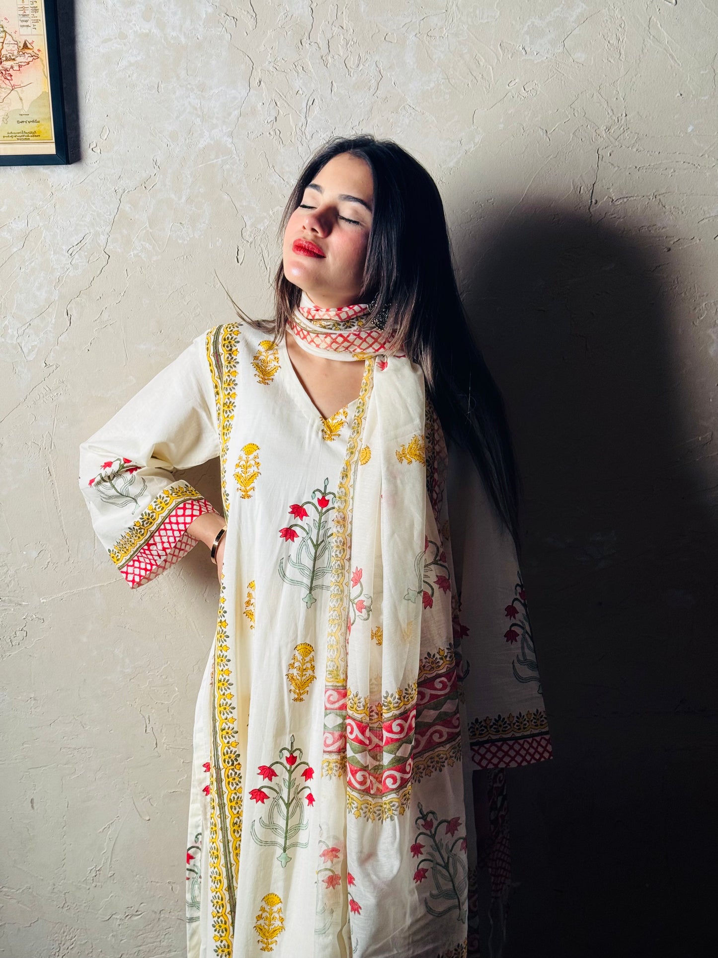 Gul-E-Rana suit set-