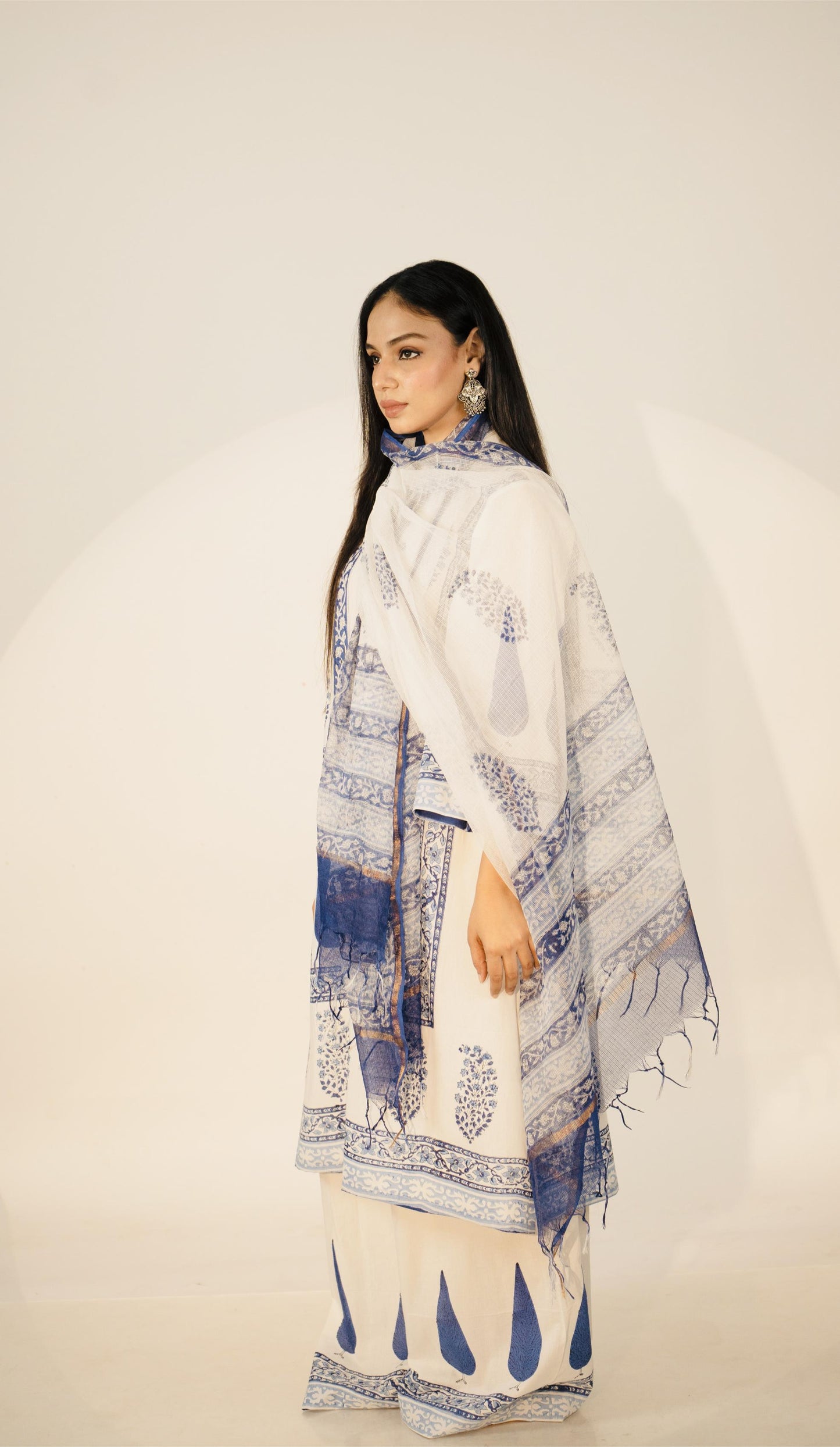 Kashraf Handblock printed suit set