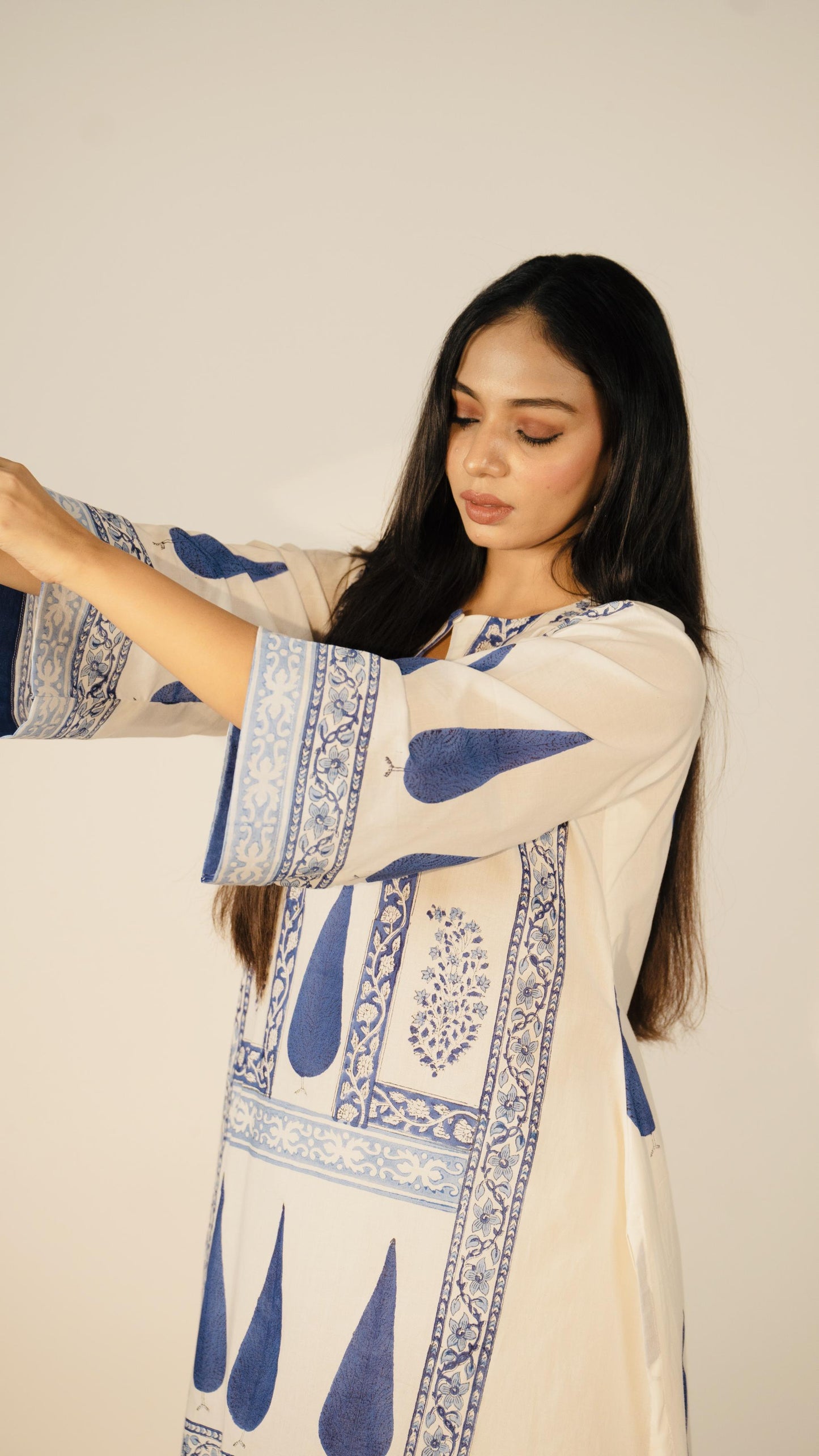 Kashraf Handblock printed suit set