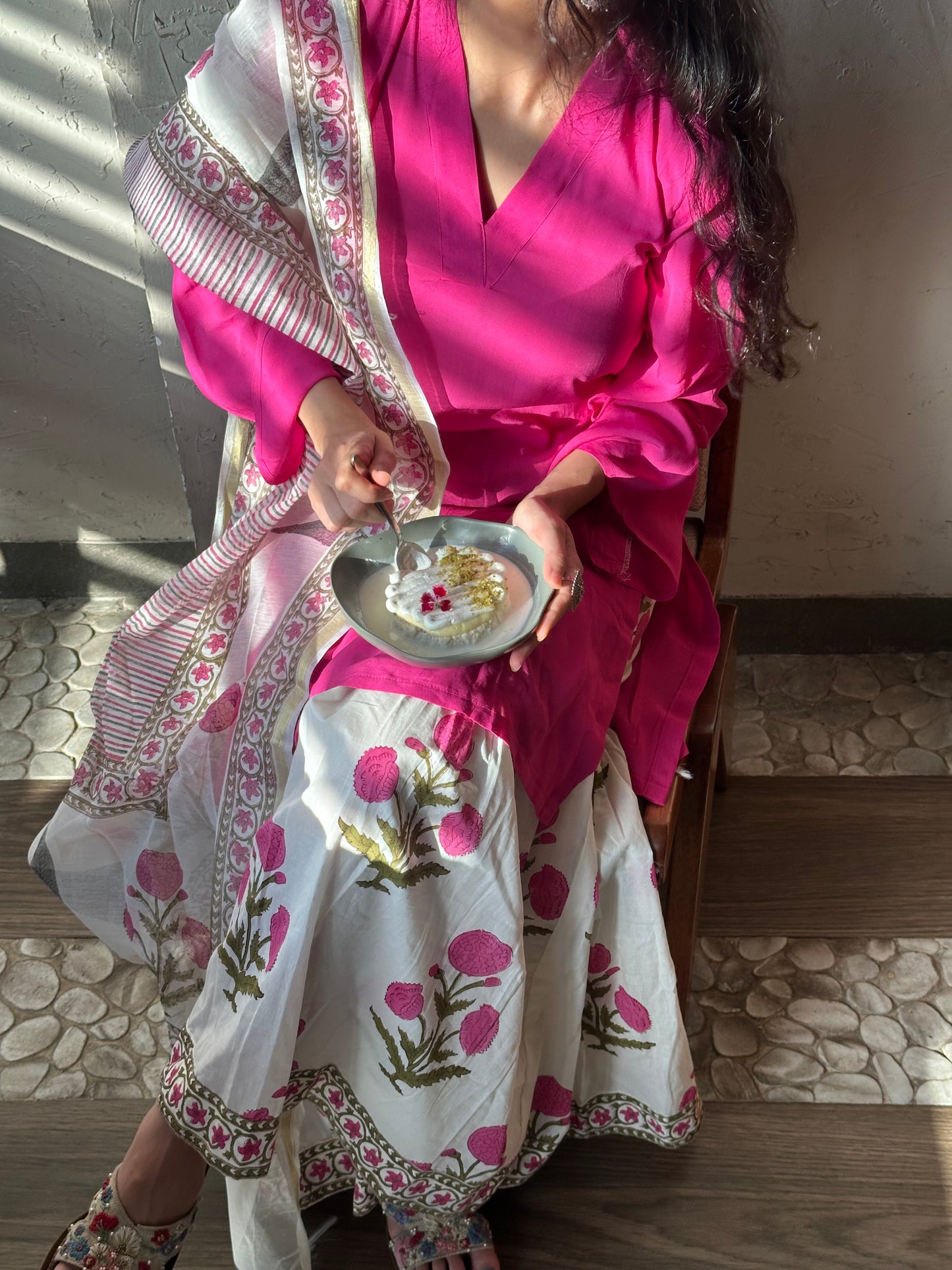 Begum-Jaan Sharara Set