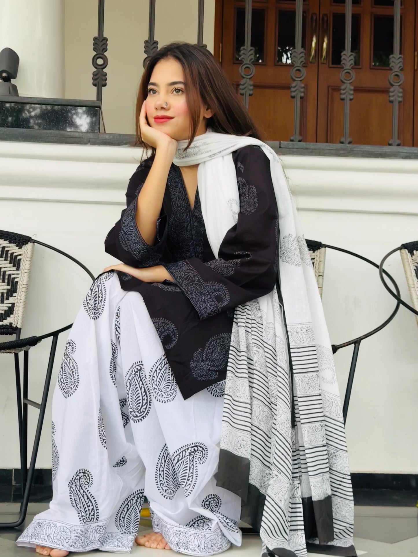Noor-E-Nazar Farsi Salwar Set