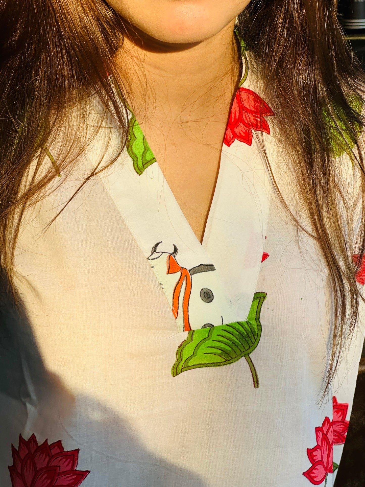 Gajgamini Handblock printed co-ord set