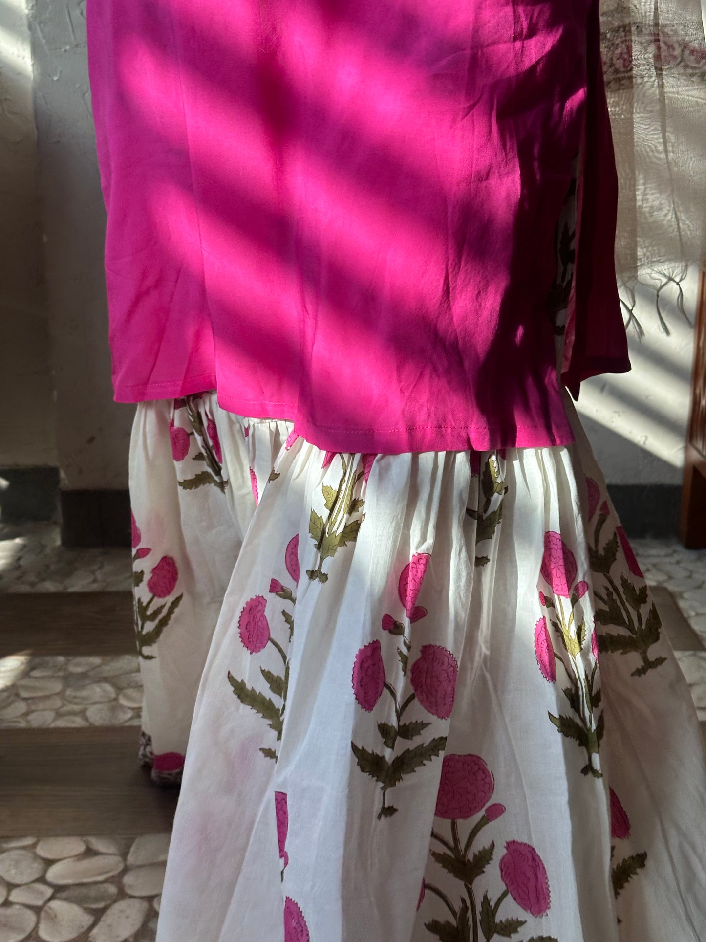 Begum-Jaan Sharara Set