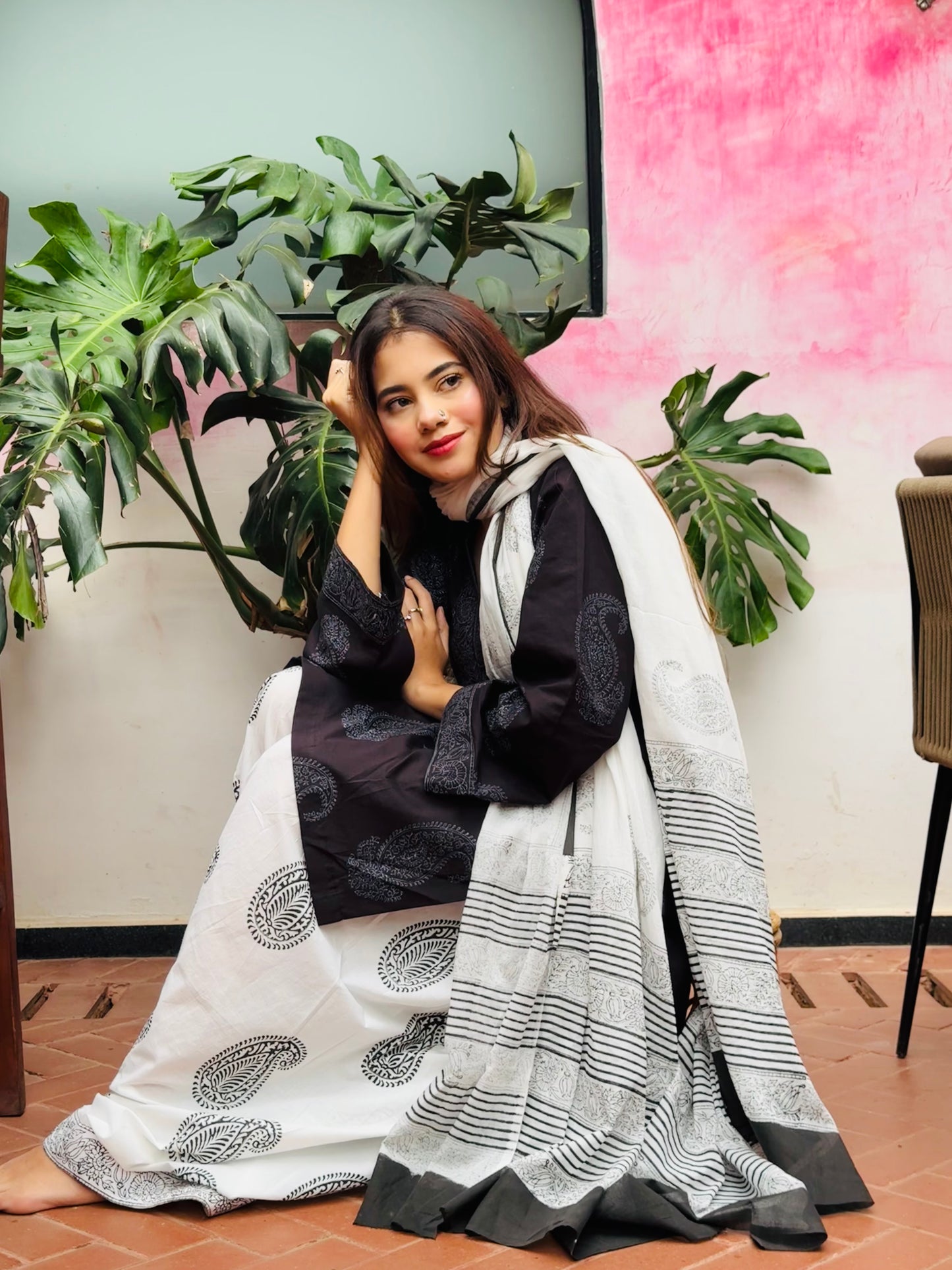 Noor-E-Nazar Farsi Salwar Set