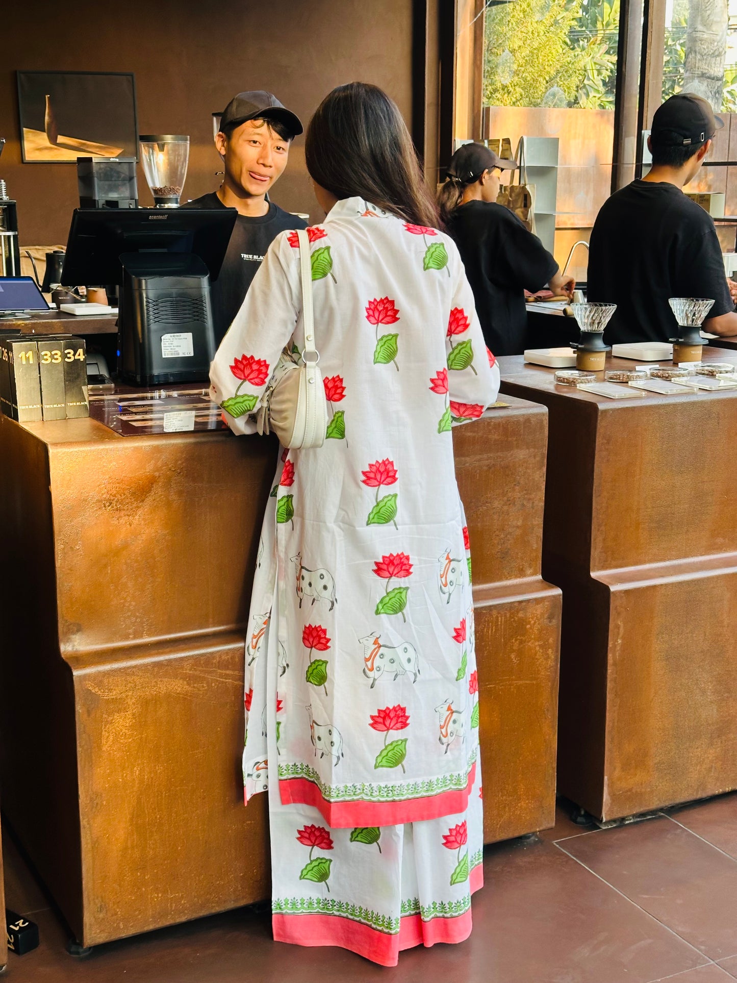 Gajgamini Handblock printed co-ord set