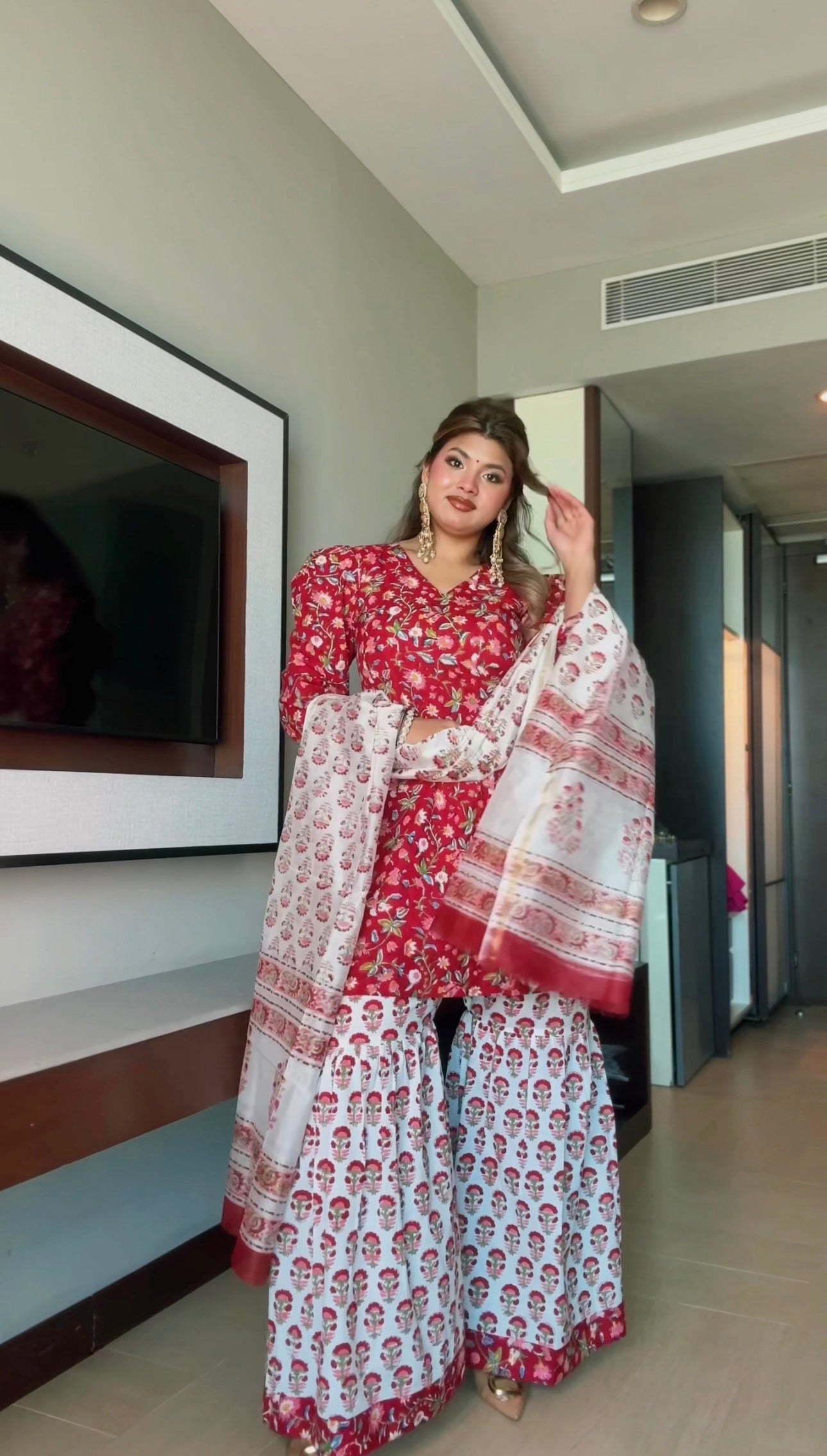 Gulzaib Sharara Set