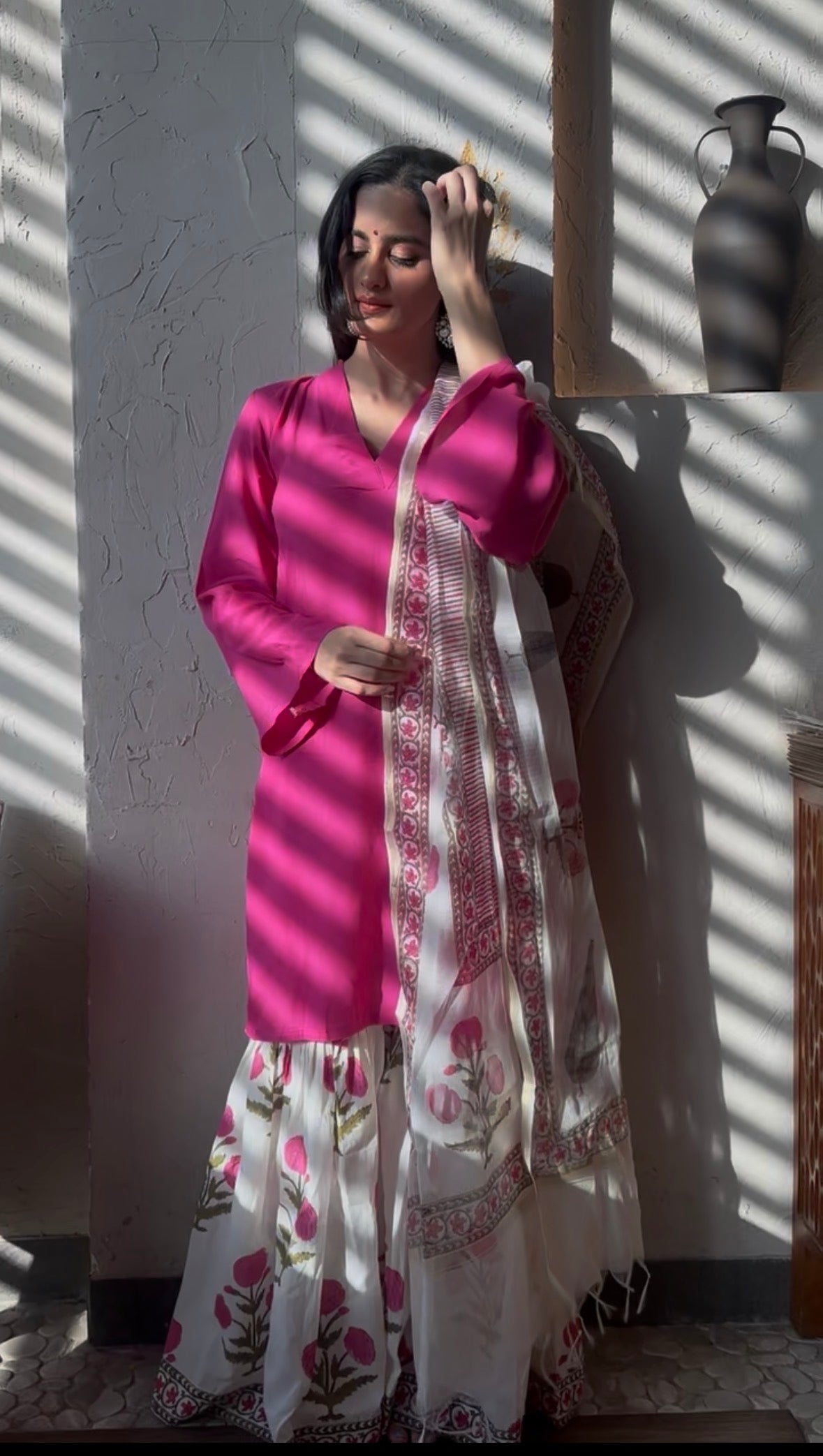 Begum-Jaan Sharara Set