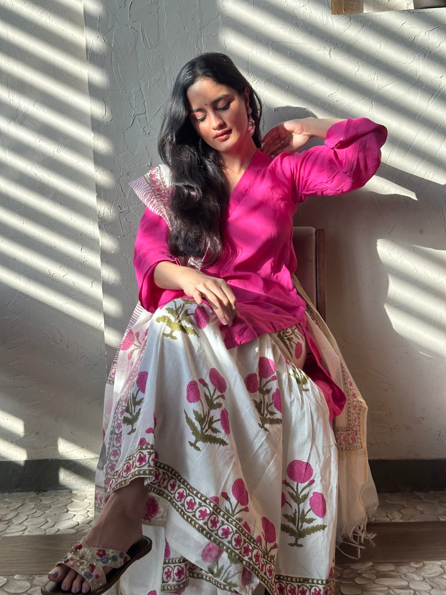 Begum-Jaan Sharara Set