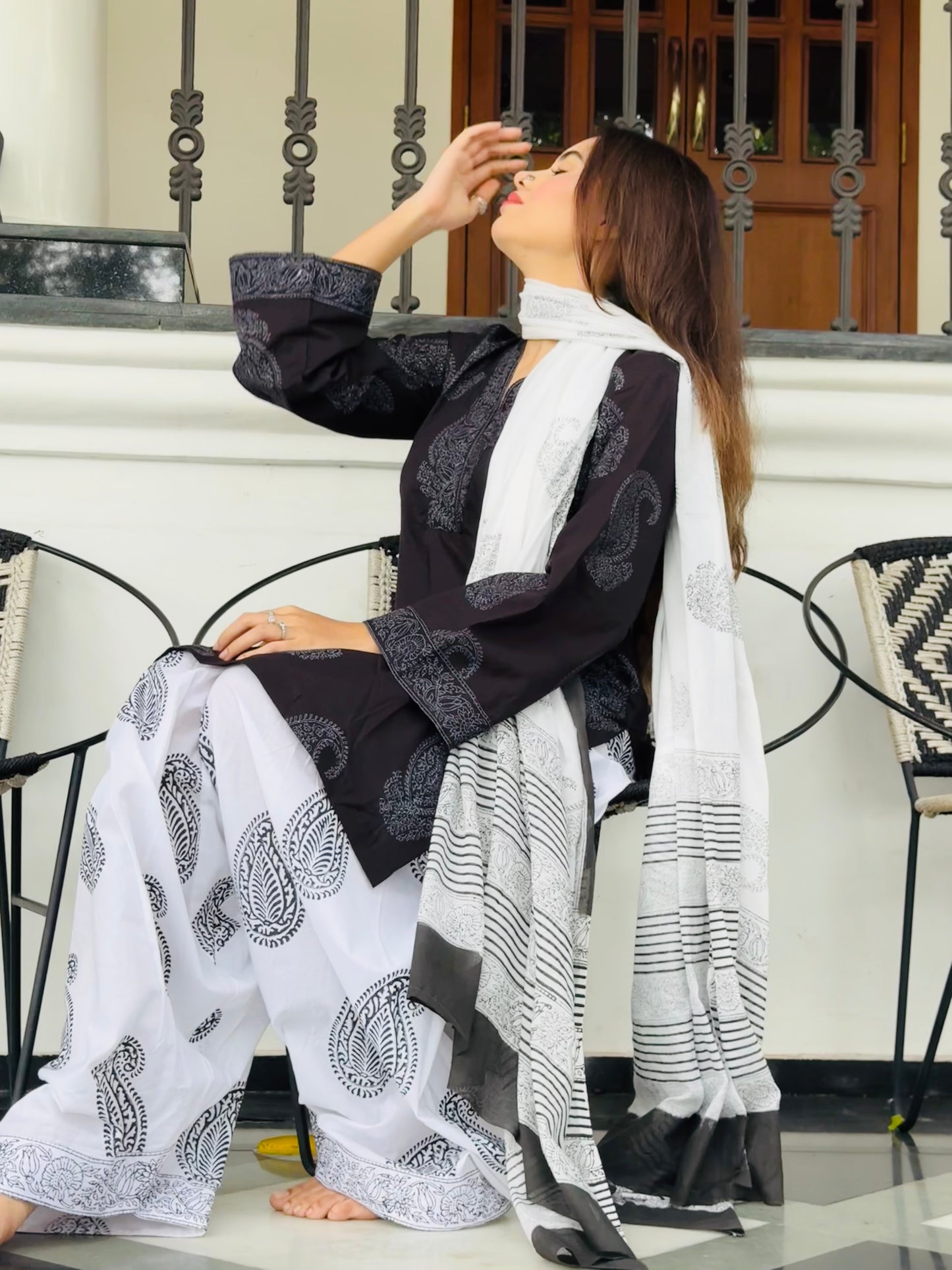 Noor-E-Nazar Farsi Salwar Set