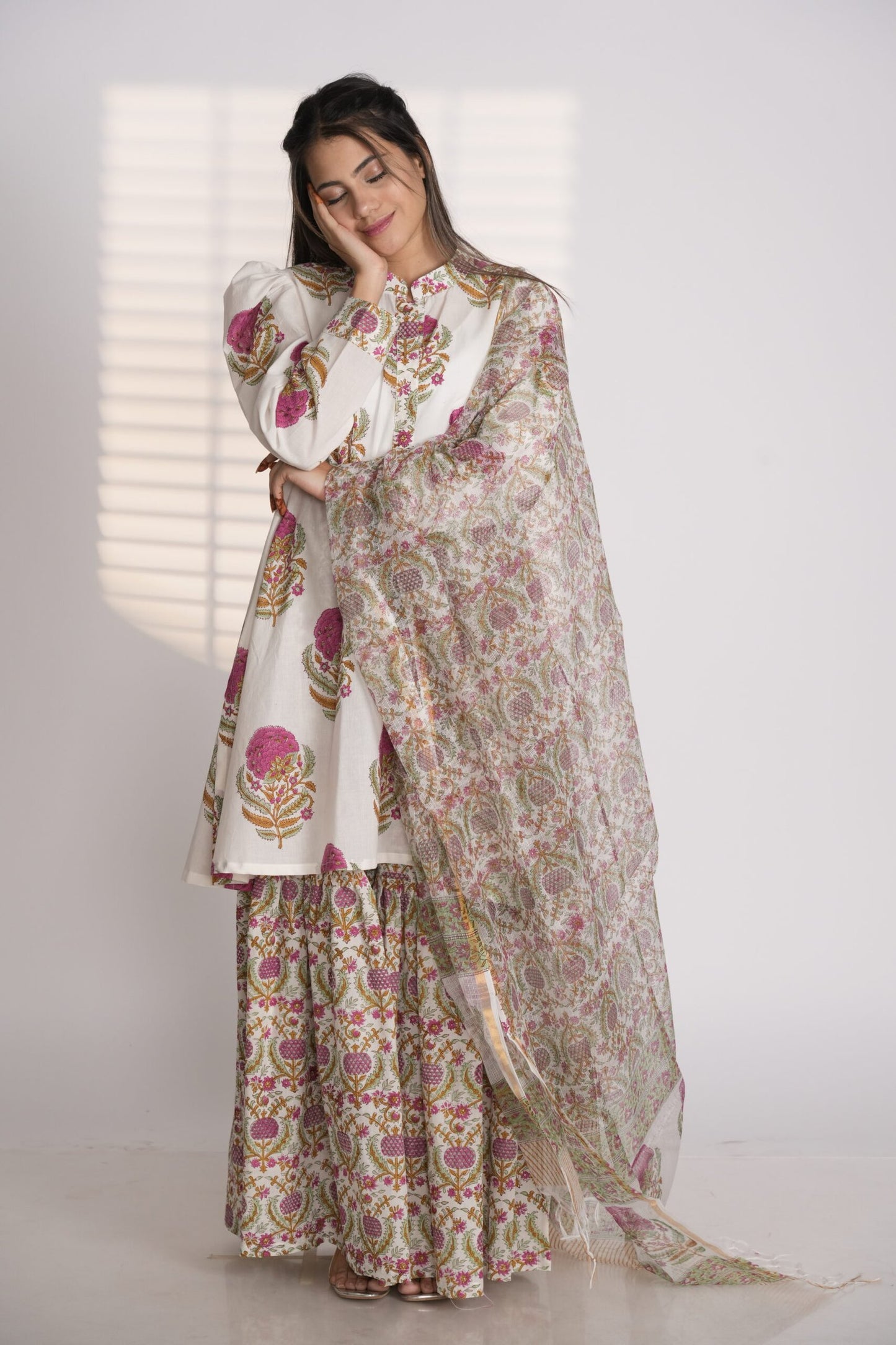 Gulbano Sharara Set