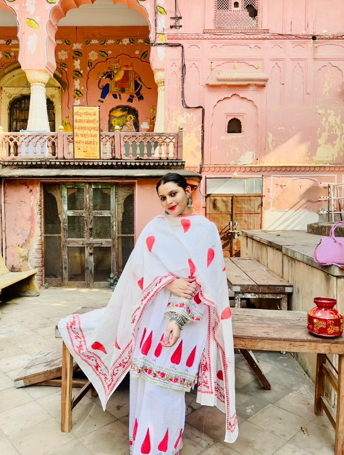 Inaaya Blockprinted Kurta Set