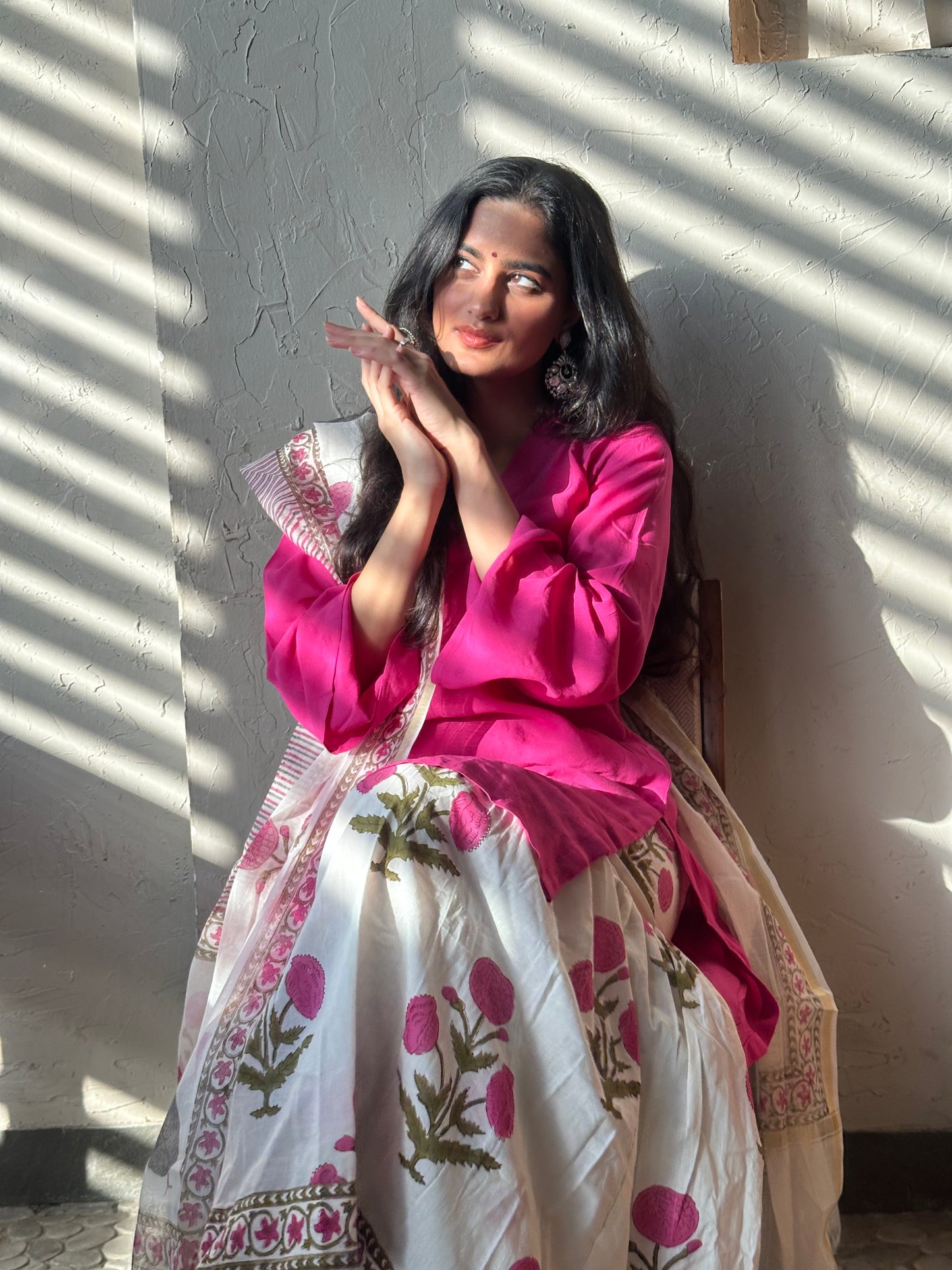 Begum-Jaan Sharara Set