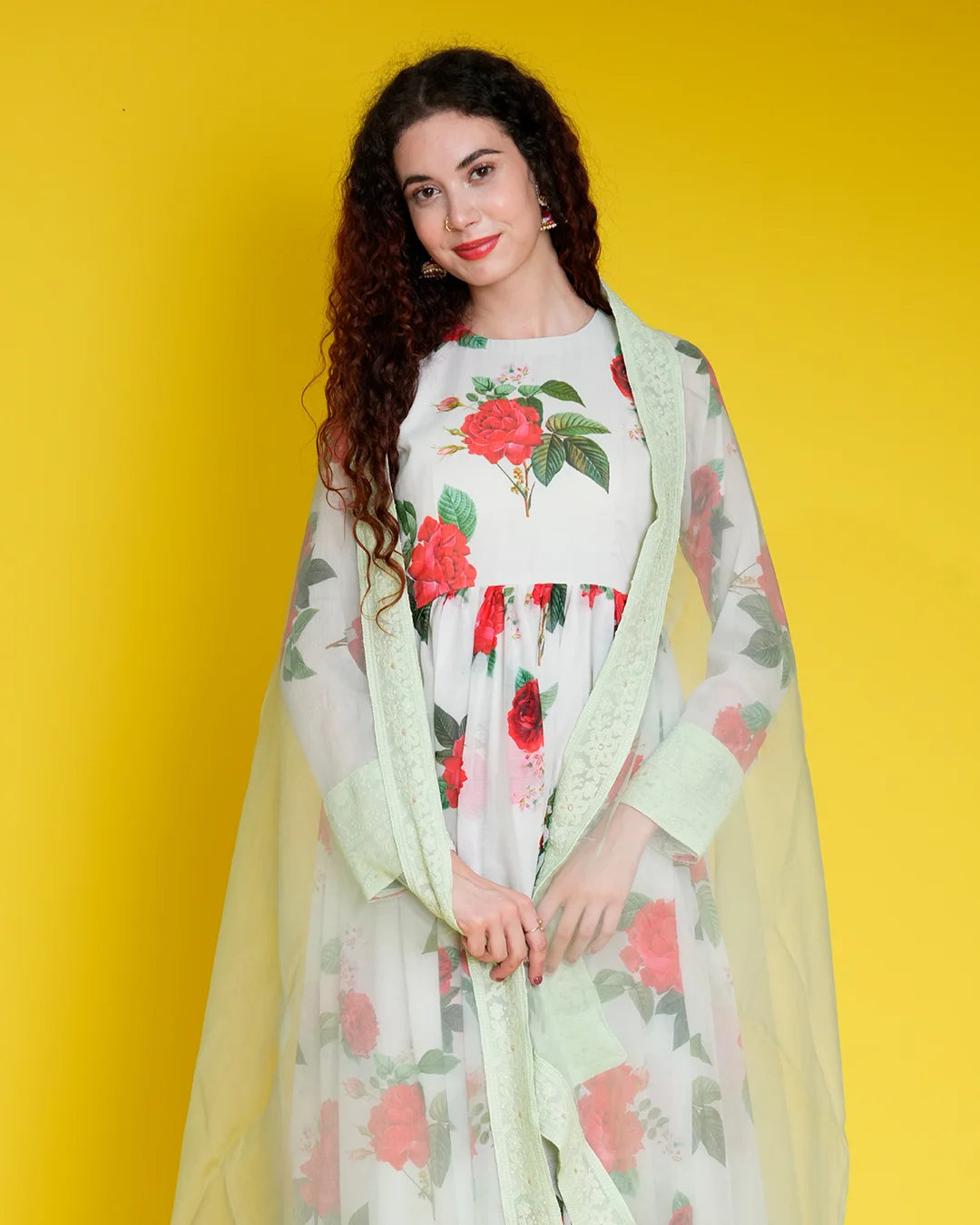 Gulaabo anarkali suit set