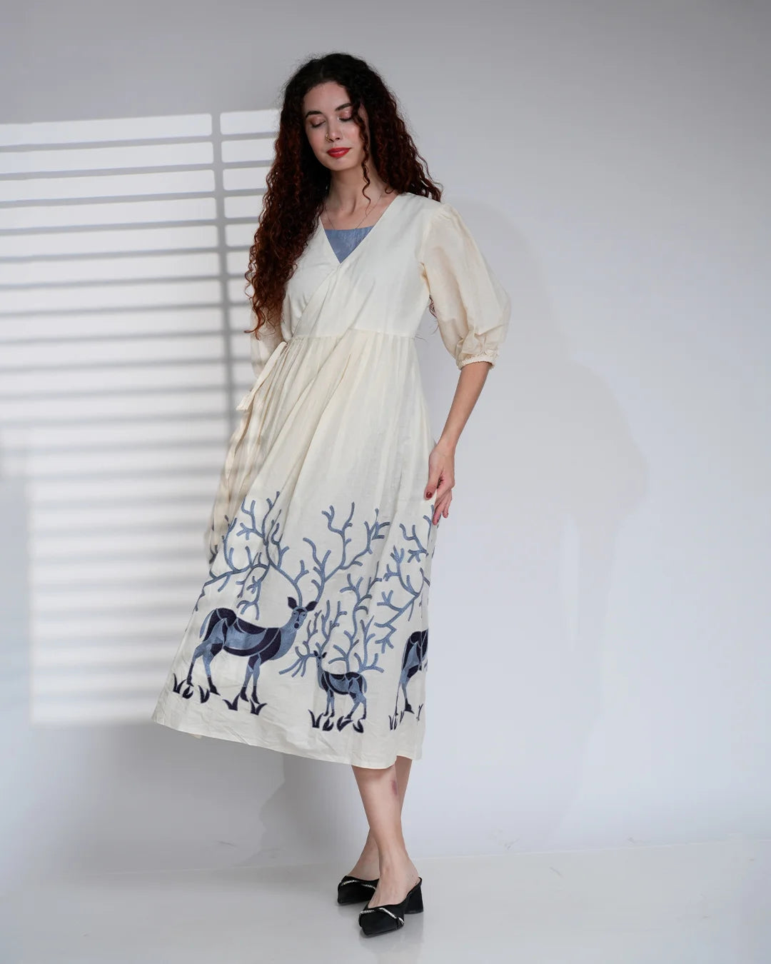 THE HEERAN WRAP AROUND FROCK