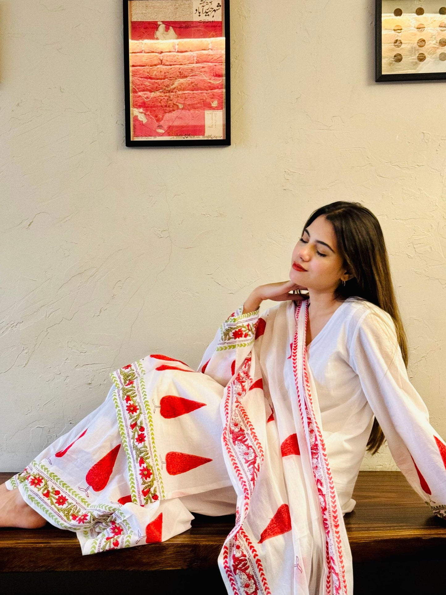 Inaaya Blockprinted Kurta Set