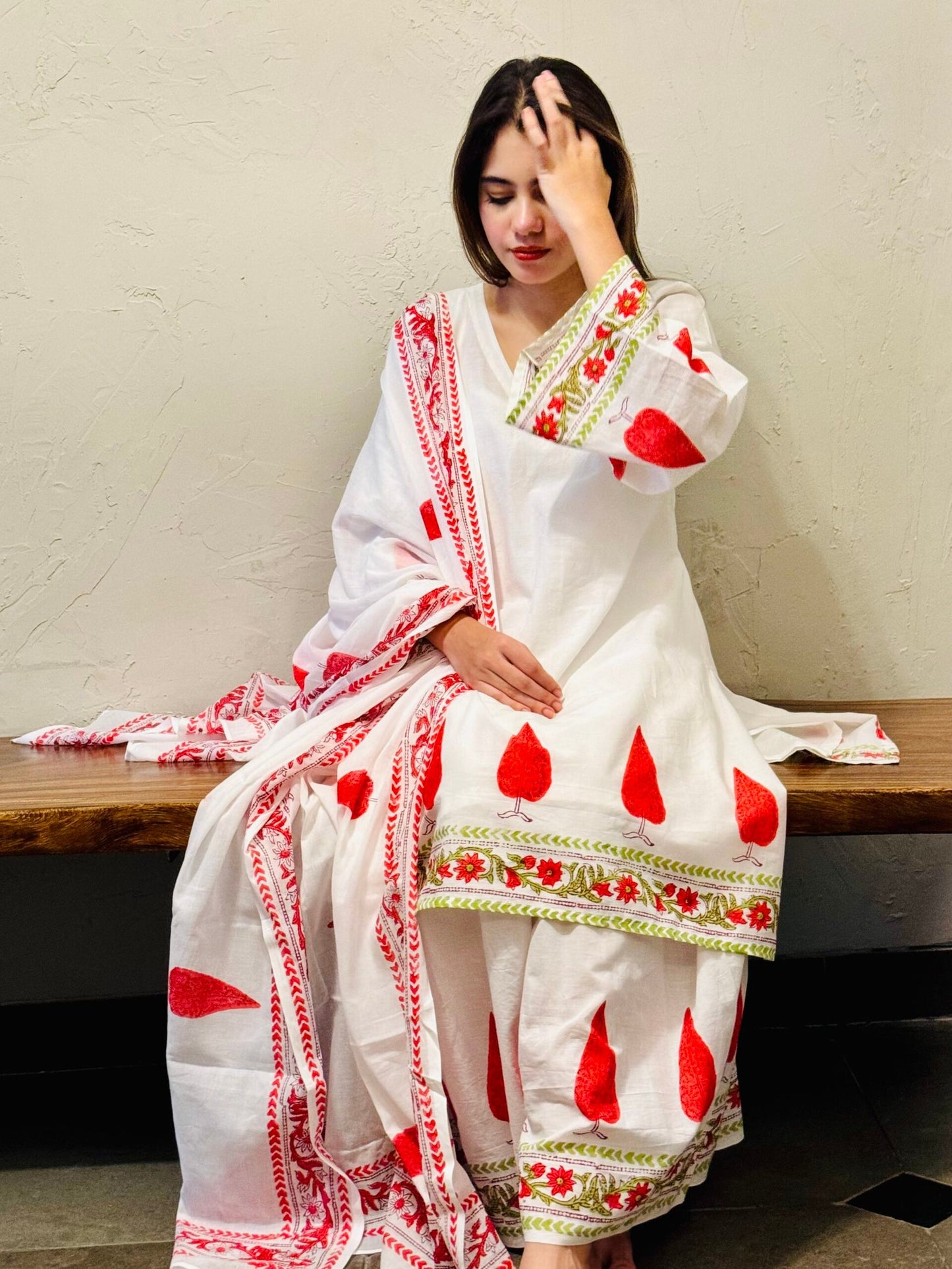 Inaaya Blockprinted Kurta Set