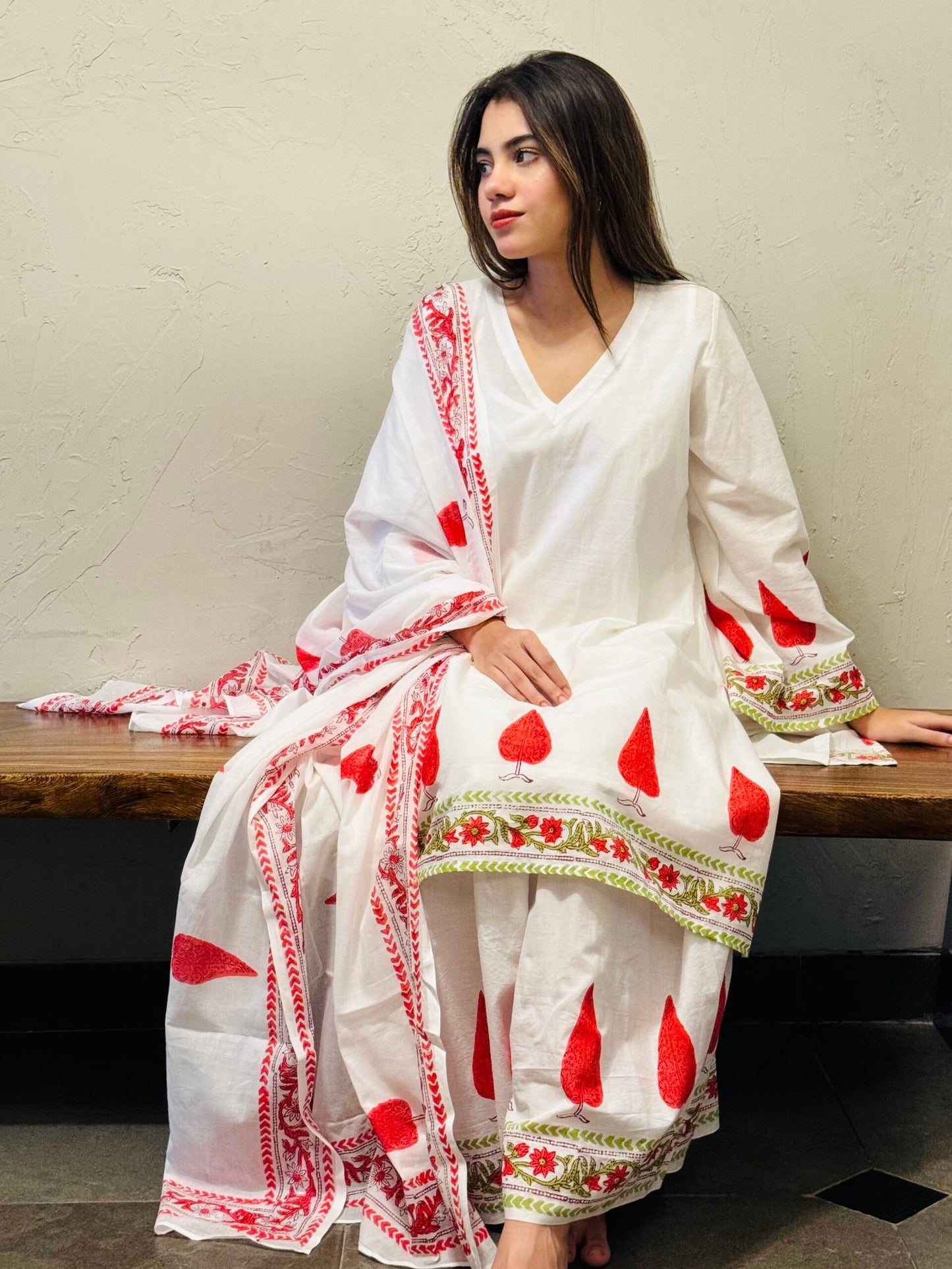 Inaaya Blockprinted Kurta Set